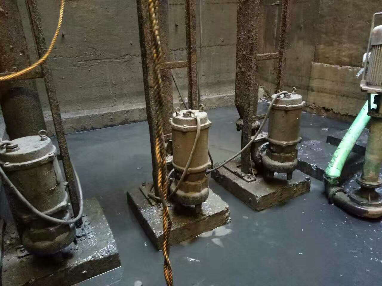 胶州污水池清理